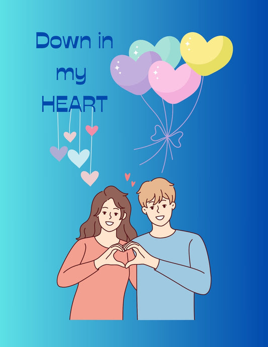 Down in my heart coloring book
