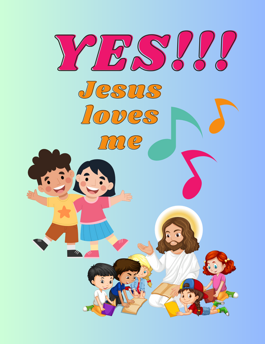Yes! Jesus Loves Me- Coloring Book
